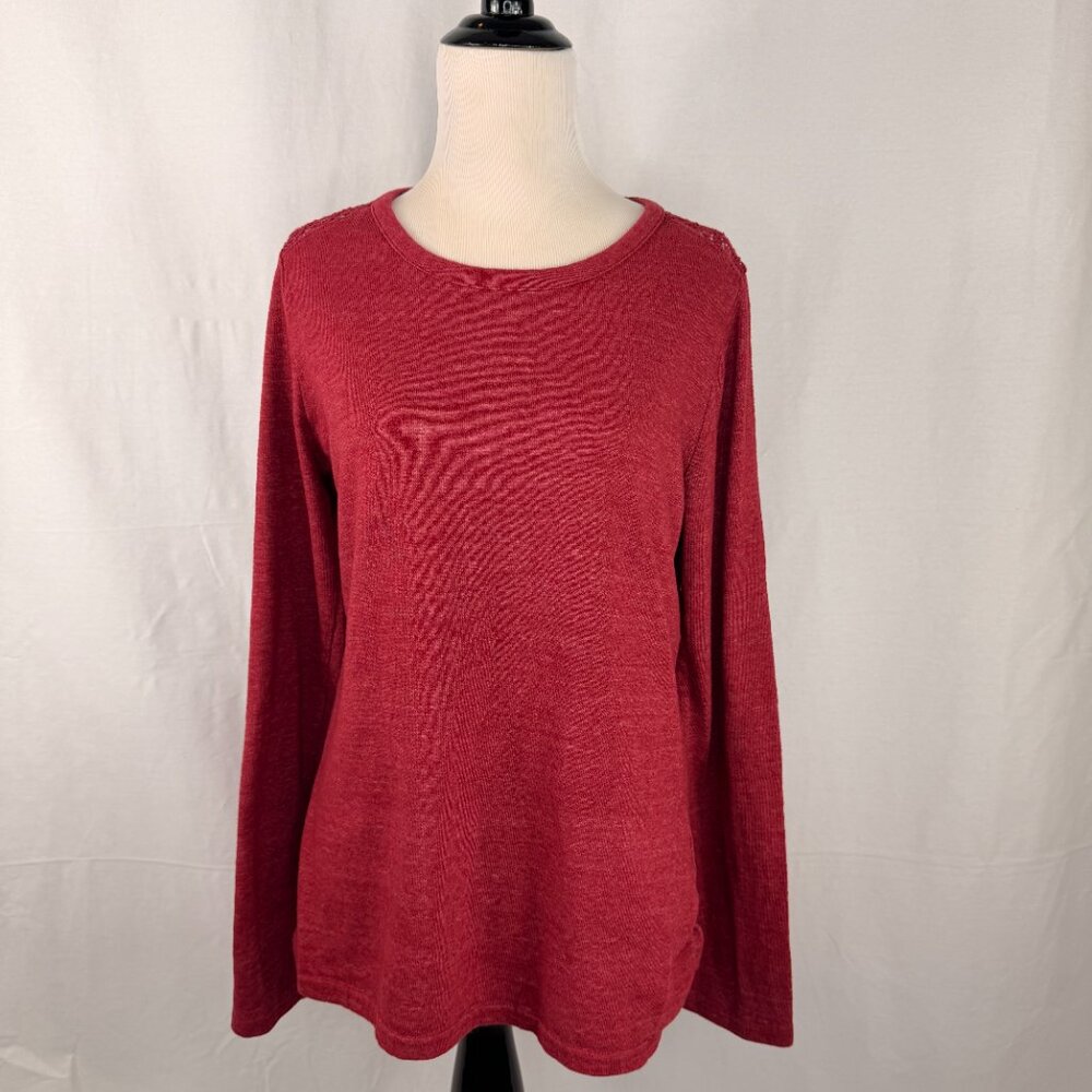Prana Women's Long Sleeve Top | Red | Large